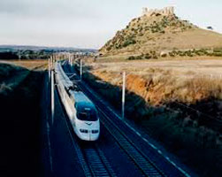 High speed line Valladolid-León