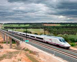 High speed line Madrid-Valladolid